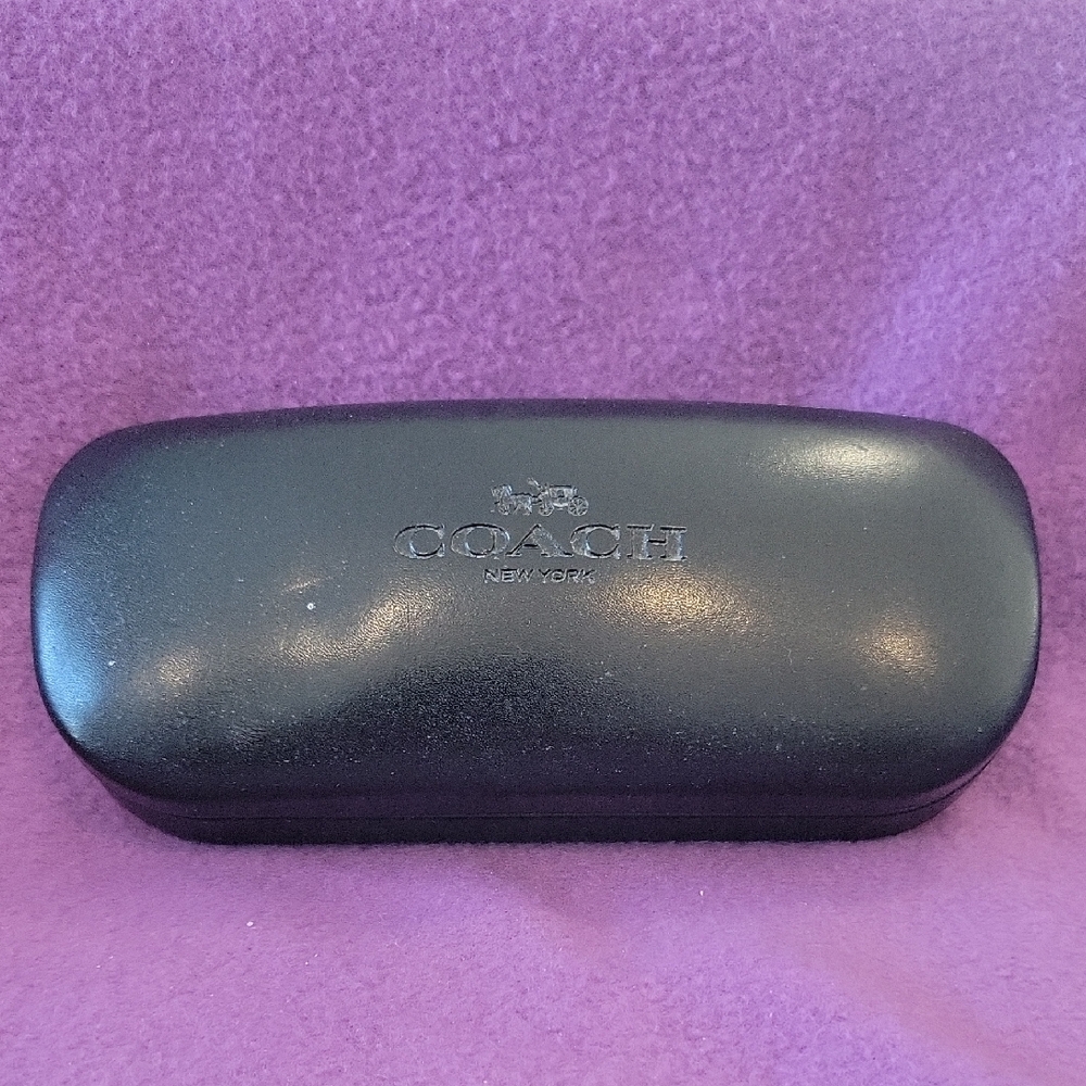 Coach Black Glasses Case